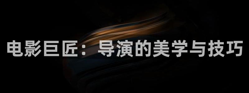 99伦理视频：电影巨匠：导演的美学与技巧